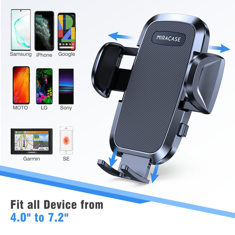 miracase Cup Holder Phone Mount for Car, Universal Phone Holders for Your Car, Gooseneck Adjustable Car Cup Cell Phone Mount for iPhone Samsung Google and All 4.0-7.2 inches Smartphones