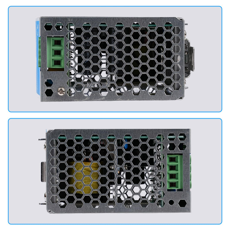 [AUSTRALIA] - 240W DIN Rail Power Supply 24V DIN Rail Switching Power Supply Input AC 100-220V 2.4A Output DC 24V 10A Multiple Protection Functions Industrial Model NDR-240W-24V 240W-10A 