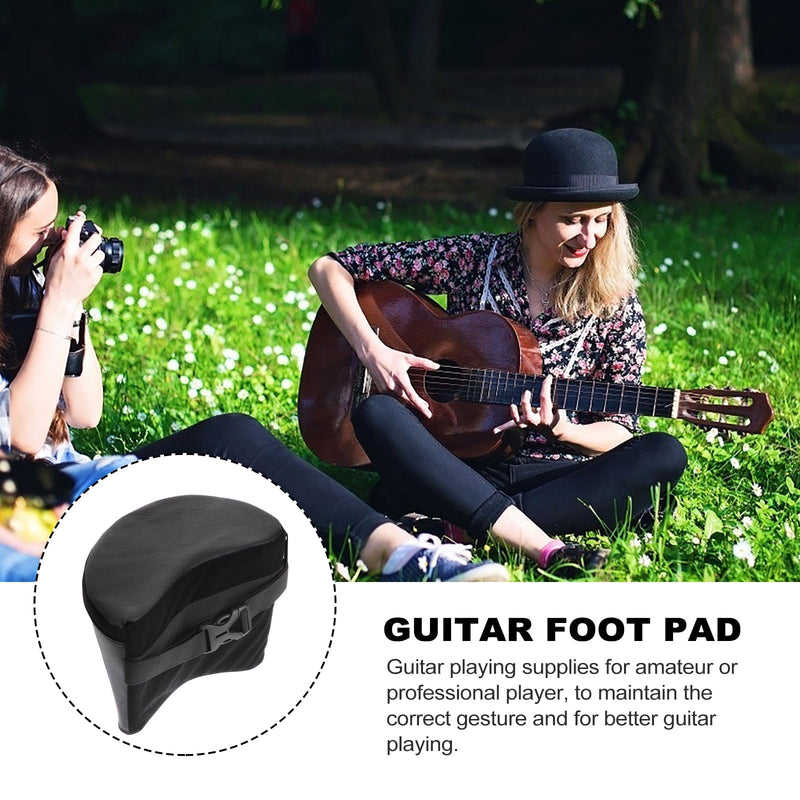 VICASKY Guitar Learning Tools Guitar Playing Rest Pad Guitar Arm Cushion Floor Mat Rest Mat Black On The Lap Bracket Lap Guitar Classical Guitar Support Guitar Bass Pad Guitar Playing Pad