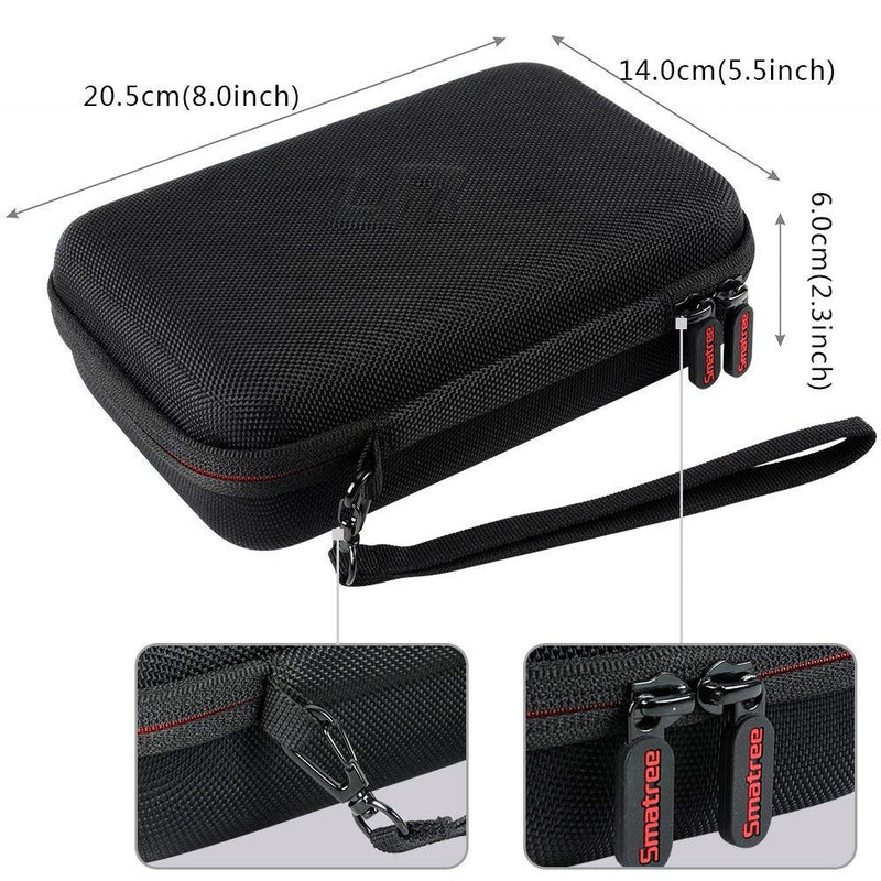 Smatree Hard Case Compatible for Apple14&16inch MacBook Pro's Pencil,Magic Mouse,Magsafe Power Adapter,BeatsX, Monster Magnetic Charging Cable,Travel MacBook Pro Accessories Organizer Bag,Black Black
