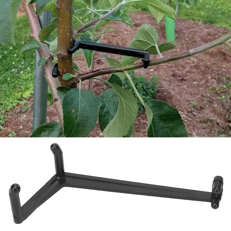 Yosoo Health Gear 20pcs Fruit Tree Spreader Plastic Bonsai Branch Trunk Spreader Modeling Tool Limb Spreader Black for Strong Spreading of Step Angles Branches