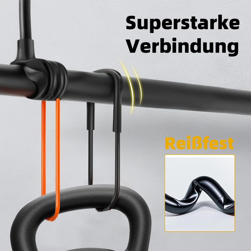 [AUSTRALIA] - Fosdaling Heat Shrink Tube Set, 90 mm Extra Long 4:1 Heat Shrink Tubing, Waterproof with Adhesive, Heat Shrink Tube Assortment (7 Sizes, Black) 