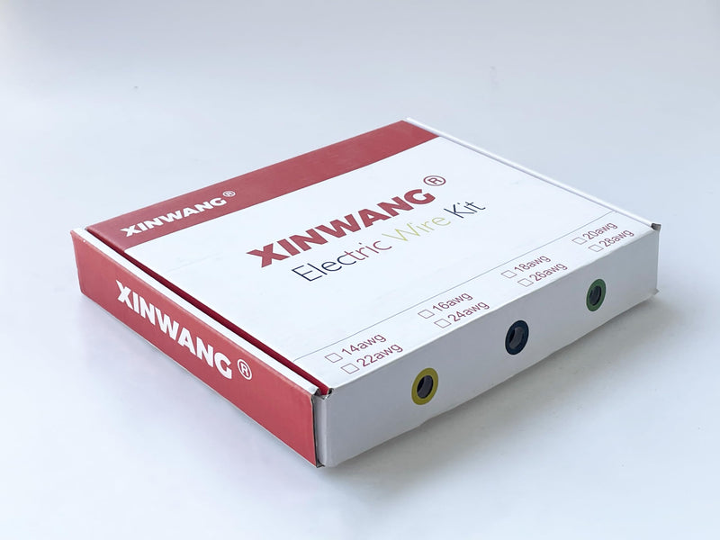 18 Gauge Electrical Wire,18 awg Silicone Wire-XINWANG 18 Gauge Stranded Tinned Copper Wire with Silicone Insulation(OD: 2.3 mm) 6 Colors,16.5ft Each, Hook Up Wire Kit 18AWG16.5FT-Silicone