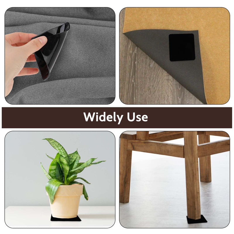 10Pcs Sticky Gel Pads for Car Dashboard Anti-Slip Double Sided Gripping Pads Removable Traceless Gripping Pad Washable Reusable Anti Slip Pad for Car Dashboard Office Home