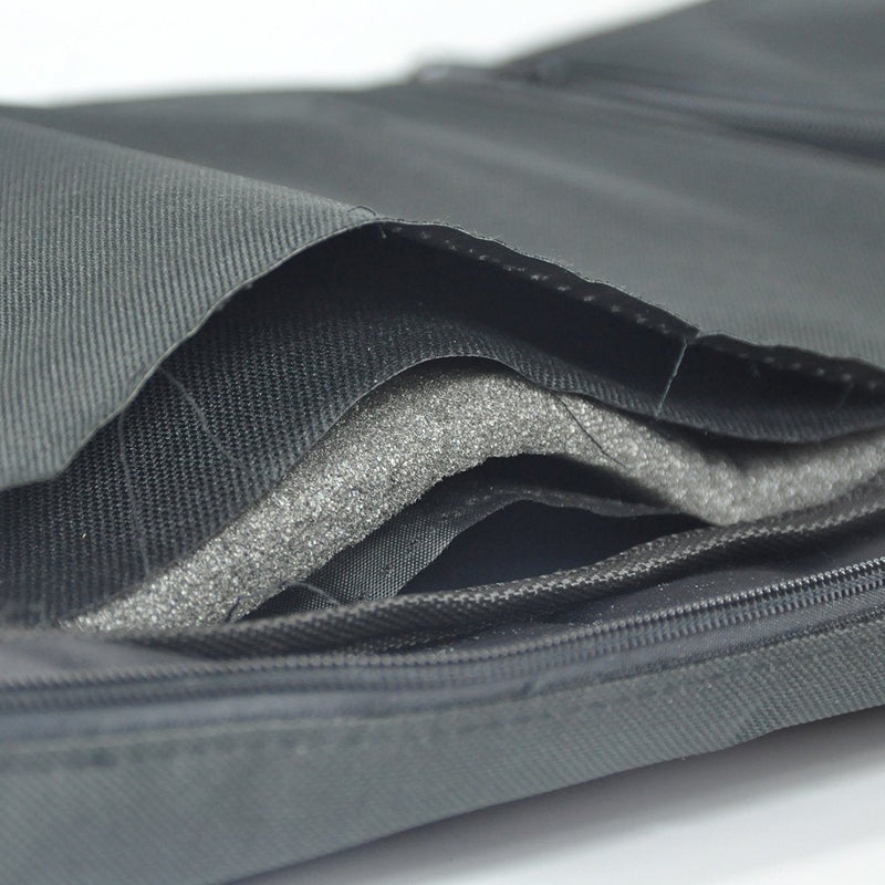 Tosnail Mini Strat Gig Bag - 10mm Padding & Shoulder Strap - Black