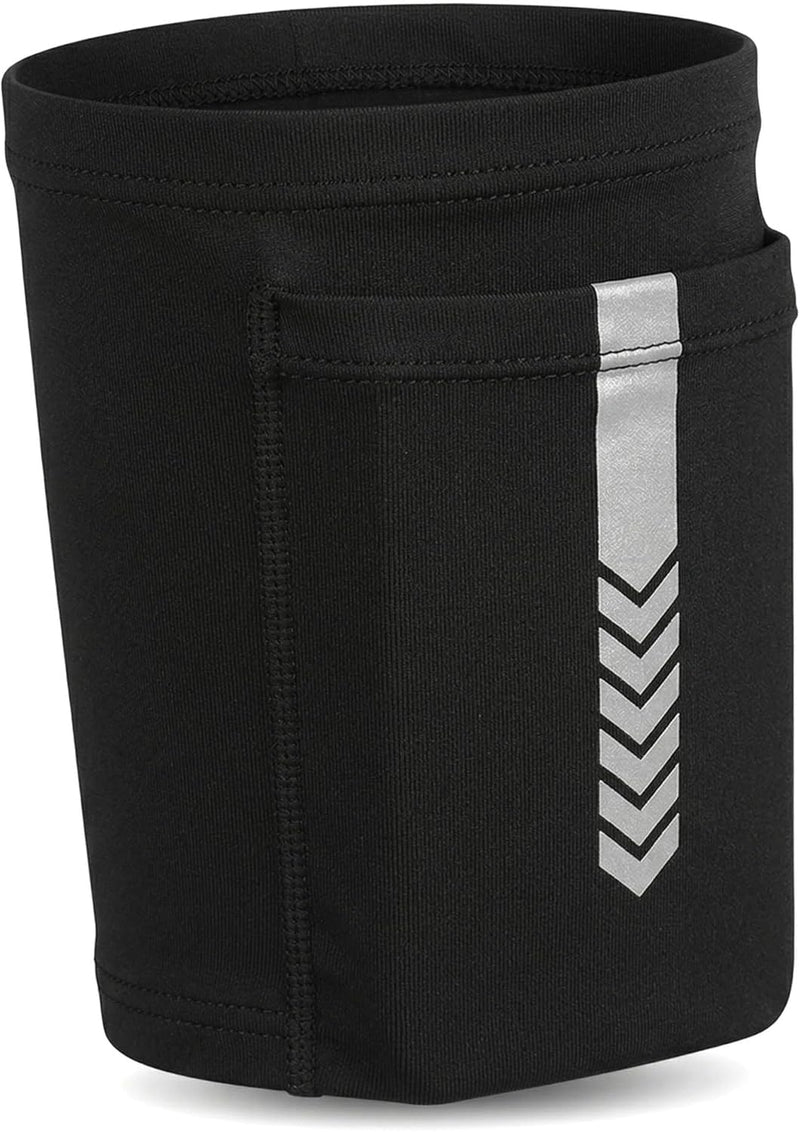 Universal Sports Armband for All Phones, Cell Phone Armband for Running, Fitness and Gym Workouts, L-Black