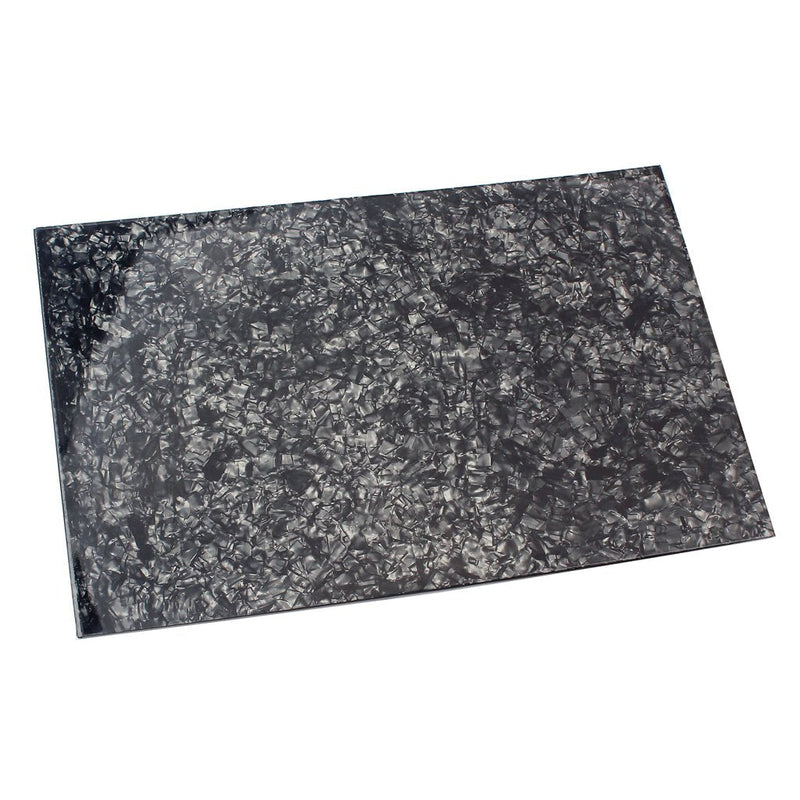 Guitar Pickguard, Blank Black Pick guards Material 3 Ply 11.6x17 Inch,Electric/AcousticGuitar Pickguard Material Sheet