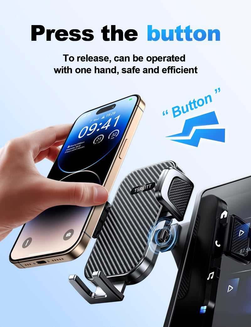 Car Phone Holder for BMW X1X2 2016-2022 Accessories,6.5-inch Screen Fixed Clip,Ultra-Stable Clip with Anti-Shake,360° Rotation Smart Phone Mount