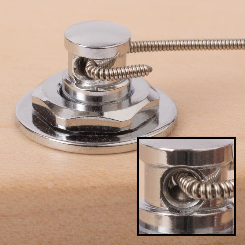 Gotoh Magnum Lock-Trad 6-In-Line Guitar Tuners, Chrome
