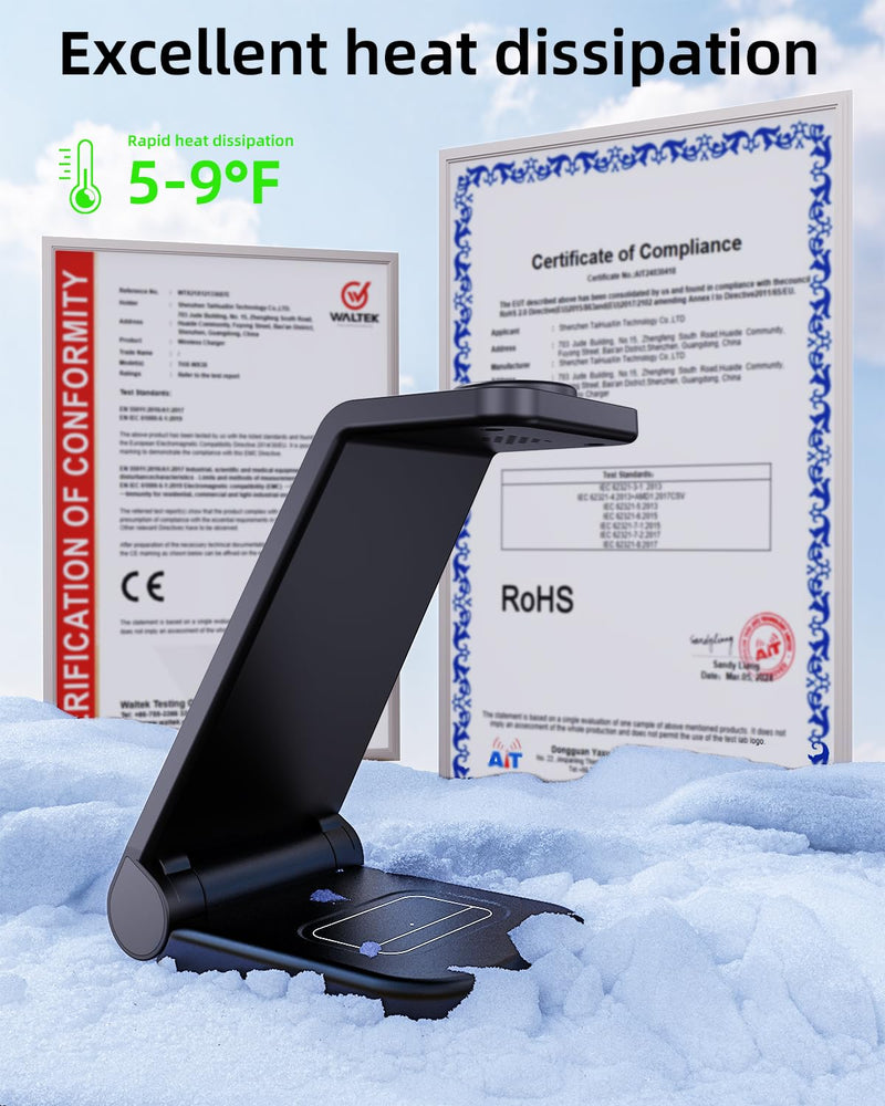 Charger Stand and Cable for Samsung