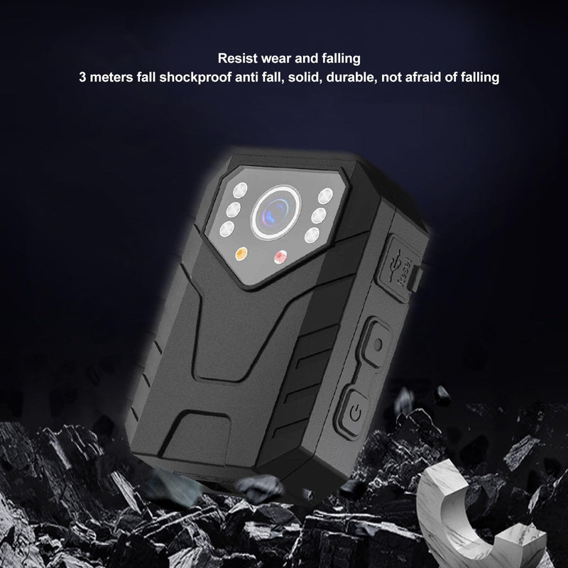 [AUSTRALIA] - Luqeeg 4K Worn Camera, Design, Night, Motion Detection, Wearable Video Recorder with Back Clip for Law Enforcement 