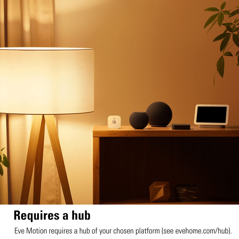 [AUSTRALIA] - Eve Motion (Matter) - Smart motion sensor with light sensor, IPX3 water resistance, automatic activation of lights and devices, Thread 
