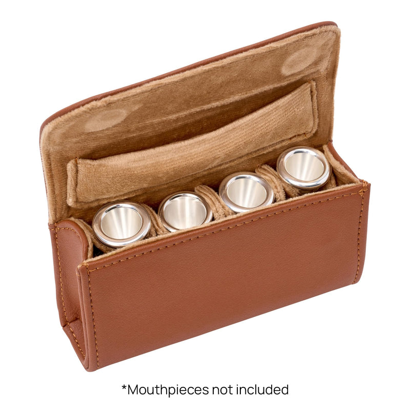 Protec INGO French Horn Mouthpiece Pouch (4-Piece), Cocoa, Model A270CC