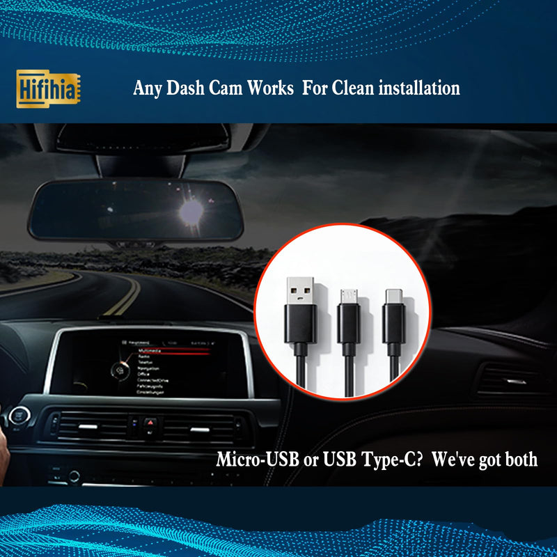 [AUSTRALIA] - Plug & Play Dash Cam Power Adapter (12-pin Type A) for Toyota Tacoma (2015-2023), Select Highlander, Tundra, Sienna; Honda Ridgeline. Connects to Rear View Mirror Plug 