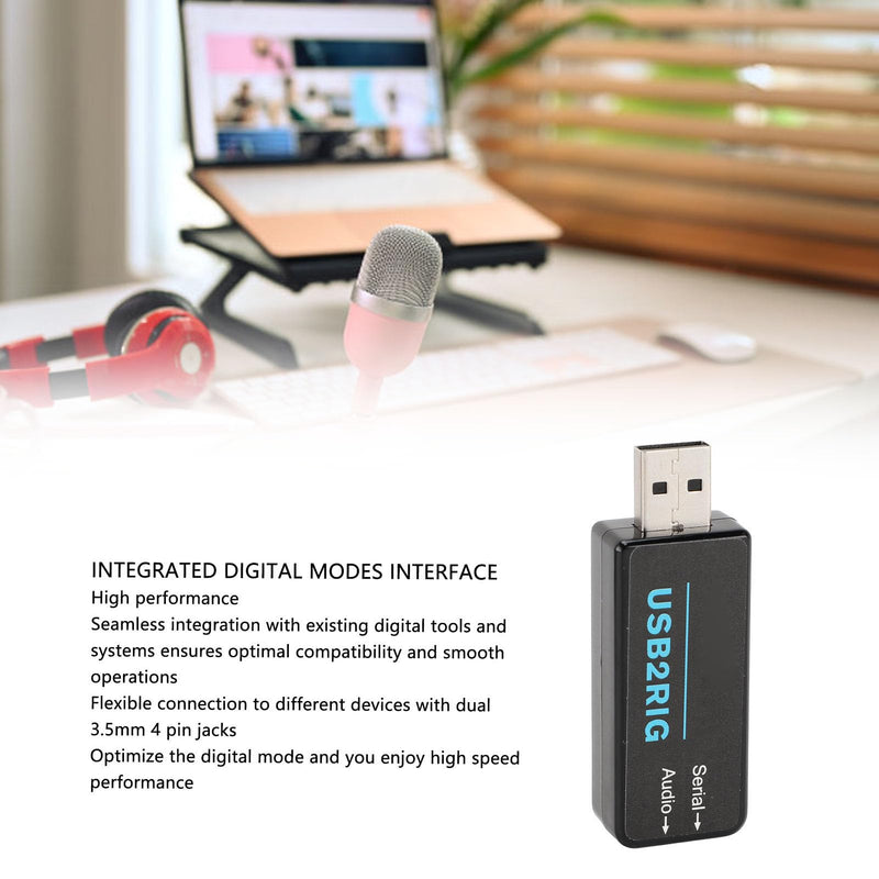 [AUSTRALIA] - Digital Modes Interface USB Audio/CAT Control for FT8 FT4 JS8Call WinLink - Plug & Play Multi-OS (for Win/for Mac/for Linux/for Android/for iOS) with Elecraft/Xiegu Cable Support 