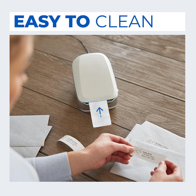 10 Pc 60622 Cleaning Card Compatible with Dymo LabelWriter 550 450 5XL 4XL Label Printer Cleaning Sheets Swipe, 3.375 x 2.125 Inch Card Reader POS Direct Thermal Swiper Cleaner