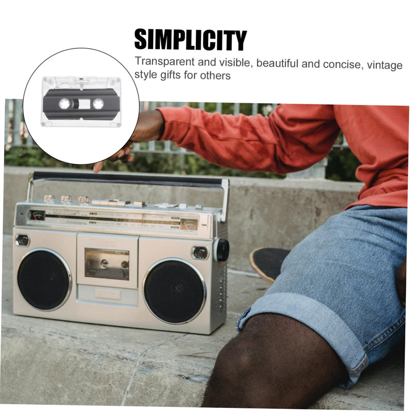 Mikikit 20 Pcs Audio Tape Blank Cassette Tape for Mixtape Cassette Tape Tapes for Recording 30 Minute Cassettes 30 Min Recording Time Tapes Standard Size Cassettes Low Noise Tape
