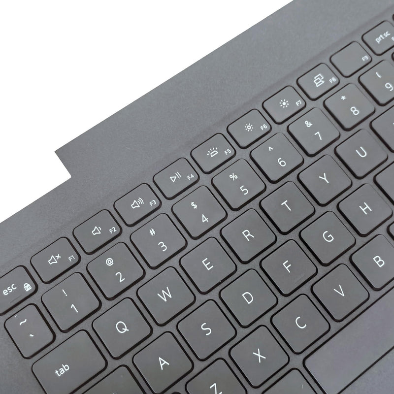 Replacement Palmrest with Backlit Keyboard for Dell Latitude 3520 | Includes Palmrest and Backlit US Layout Keyboard,Upper Case Top Cover Replacement,P/N DJP76/0DJP76