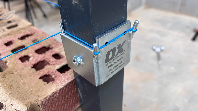 OX Pro Dori Block - Zinc Plated Solid Steel Dori Block - Brick Profile Tool