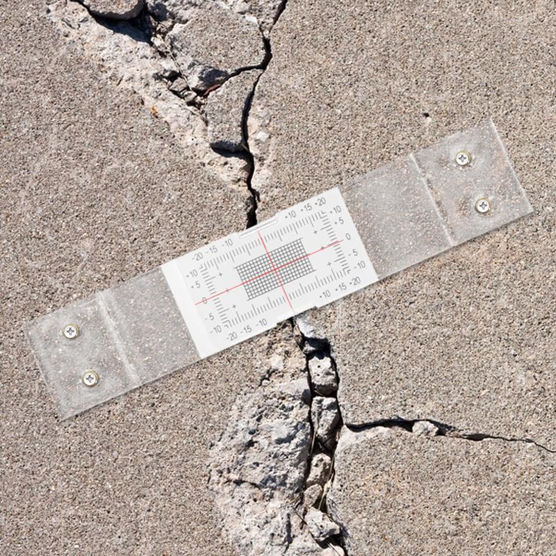 [AUSTRALIA] - Crack Monitoring Record, Standard Tell-Tale Crack Monitor for The Standard and Corner Tell-Tale (5PCS) 5PCS 