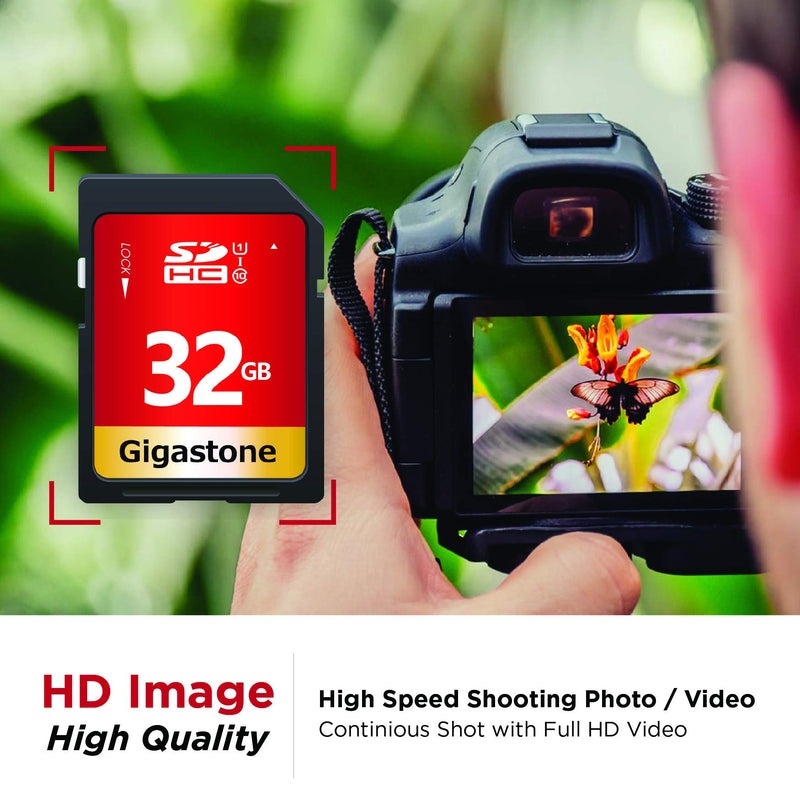Gigastone GS-SDHC80U1-32GB-R Prime Series SDHC Card (32GB)