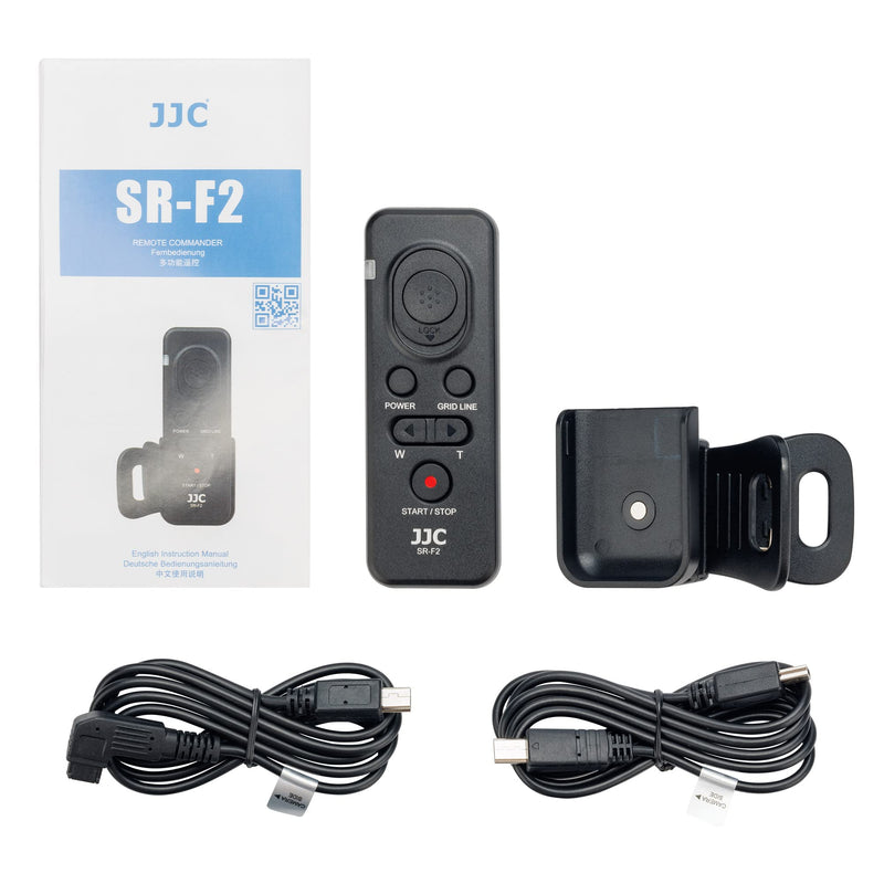 JJC RM-VPR1 Wired Remote Control for Sony FDR-AX53 AX33 AX100 AX700 AX45 AX60 PXW-X70 PXW-Z90V HXR-NX80 HDR-CX405 CX455 CX440 CX675 CX680 CX900 A5100 A6000 A6100 A6300 A6400 RX100 VII VI V RX10 IV III
