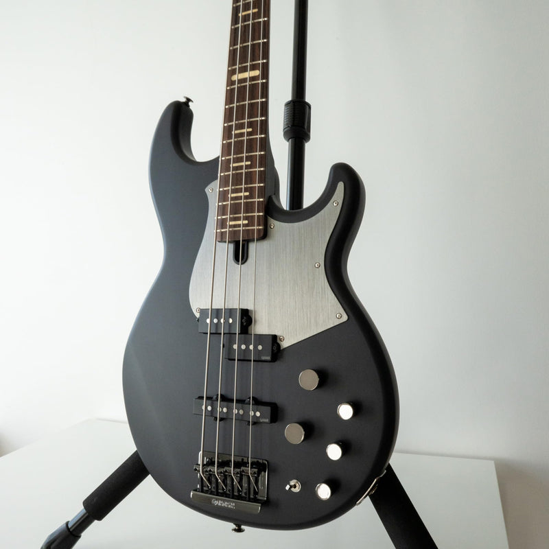 [AUSTRALIA] - Pickguard for Yamaha BB Series Bass Guitars, Gray Chrome Anodized, Compatible with 4 String BB234/434/734A/P34 Models, 1 Unit 