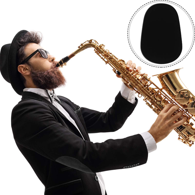 [AUSTRALIA] - Boao 160 Pieces Saxophone and Clarinet Mouthpiece Cushion Sax Mouthpiece Patches Pads Cushions Thick Rubber 0.8 mm with Strong Adhesive 
