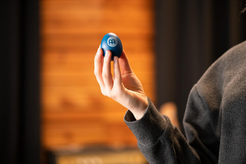 [AUSTRALIA] - Meinl Percussion Set Egg Shakers 4-Piece Pack for All Music with Different Volume — NOT MADE in CHINA — Durable All-weather, 2-YEAR WARRANTY (ES Seafoam, Navy Blue, Orange, Yellow 