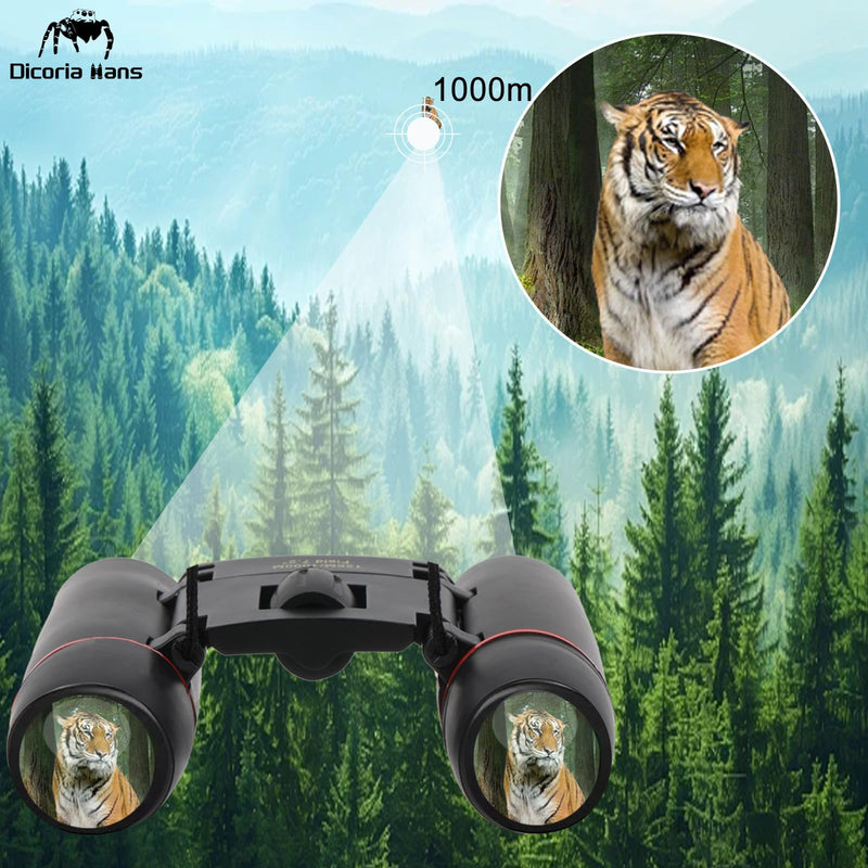 12x25 Small Binoculars for Adults and Kids, Compact Lightweight with BAK4 Prism, Easy Focus Wide View for Bird Watching, Travel, Sightseeing, Concert, Theater, Sports 12x25