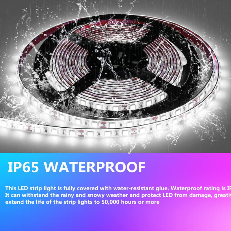 [AUSTRALIA] - LED Boat Strip Lights, 32.8FT Marine Pontoon Led Lights, Waterproof Boats Interior Light, Under Gunnel Light, Boats Deck Lighting, Night Fishing Lighting for Pontoon Bass Fishing Yacht Kayak (White) White 
