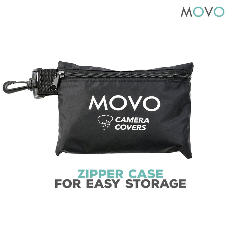 Movo CRC17 Storm Raincover Protector for DSLR Cameras, Lenses, Photographic Equipment (Small Size: 17 x 14.5)
