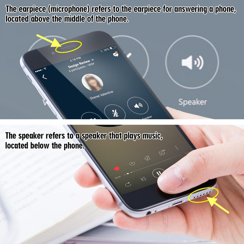 YWLRONG for iPhone 12 Pro Max Loud Speaker Replacement for iPhone 12 Pro Max Loudspeaker 12 Pro Max Ringer Speaker Buzzer Assembly withTools