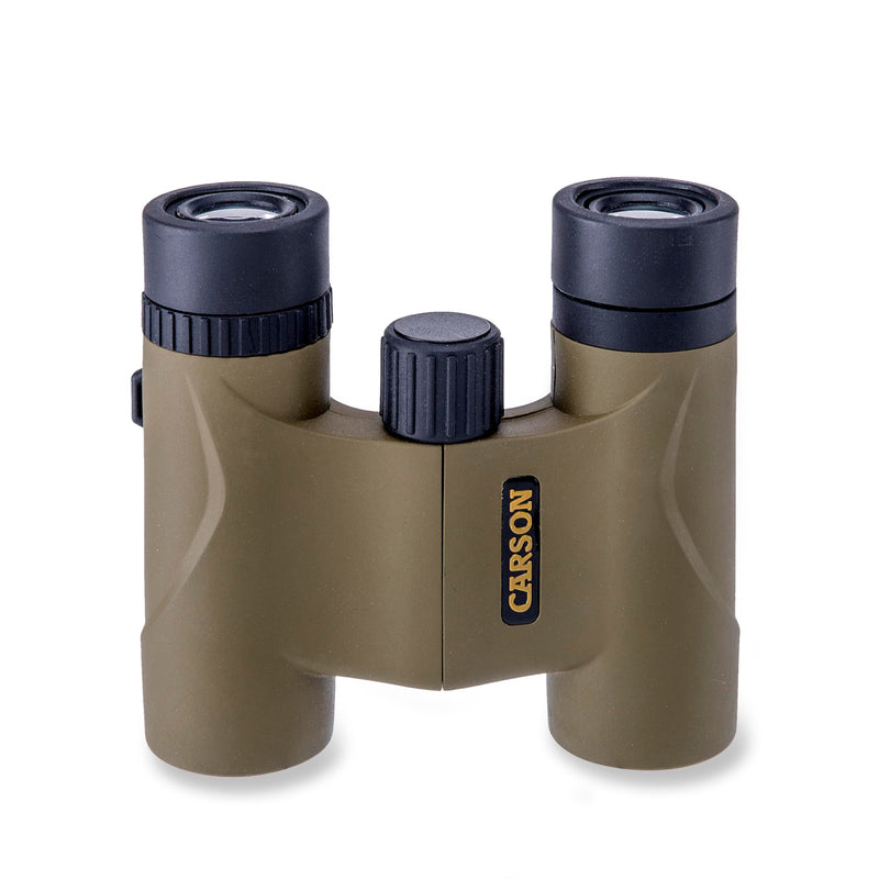 Carson Stinger 8x22mm Compact and Lightweight Binoculars for Travel, Bird Watching, Nature Viewing, Safari's, Concerts and Sporting Events (HW-822),Olive Green