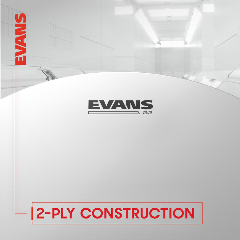 Evans Drum Heads - G2 Coated Tom Drumhead, 12 Inch