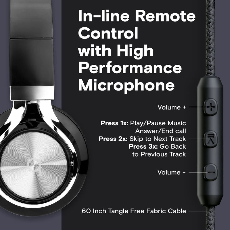 ARTIX Save 15% on CL750 Adult & Kids Wired Headphones with Mic Turquoise & Black Set