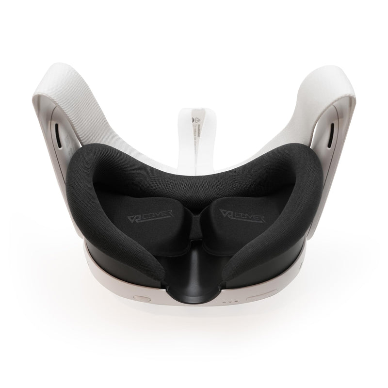 VR Cover Lens Cover for Apple Vision Pro, Meta Quest 3, Quest 2, Pico Neo3 Link, Pico Neo3 Pro, and Pico Pro Eye (Black) Black