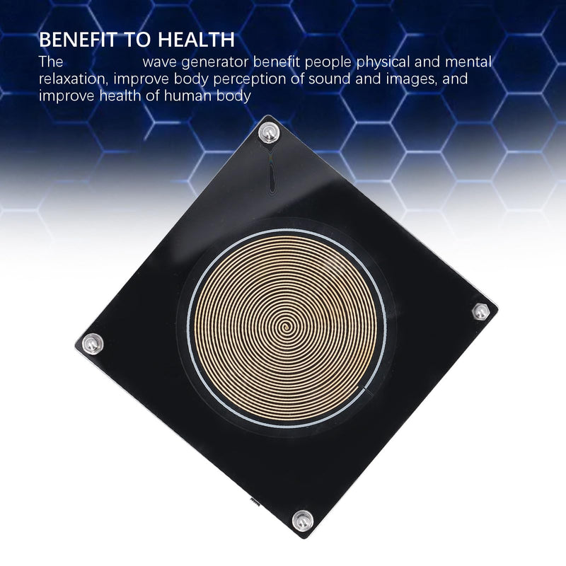 Schu Mann Resonance Generator 7.83 Hz Ultra Low Frequency Impulator Resonator Generator 7.83 Hz Resonator Waves Adjustable Sine USB Drive with Indicator