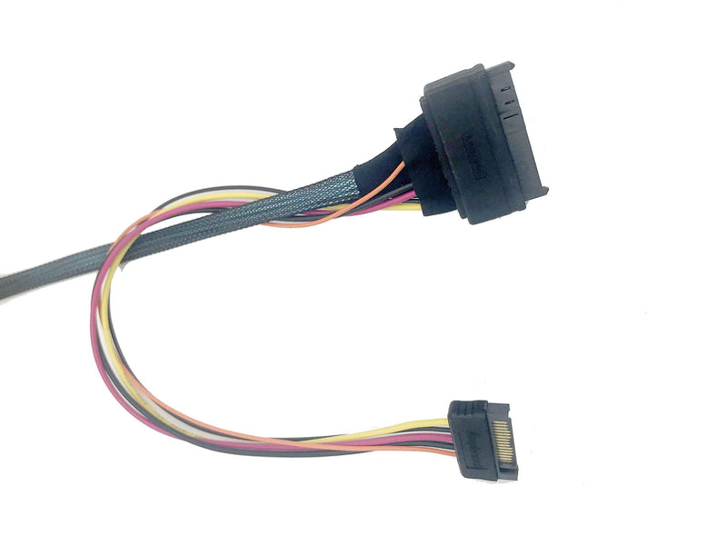 [AUSTRALIA] - DiLinKer OCuLink(SFF-8611) to PCIE SFF-8639 U.2 NVMe with Power Cable(1M) 