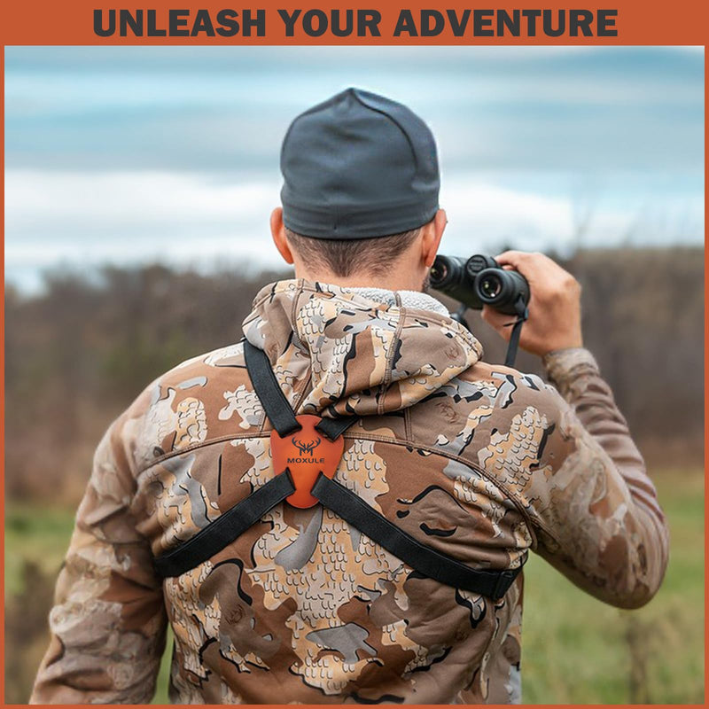 Binocular Harness X-Shaped Strap: Bino Chest Harness Suitable for All Binoculars Hunting,Hiking and Birding