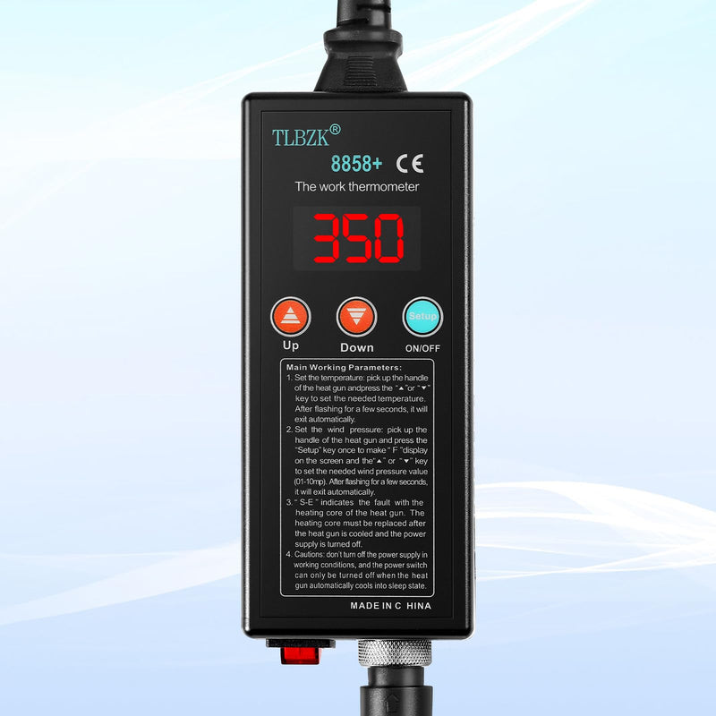 TLBZK Hot Air Soldering Station SMD Welding Machine Digital Display Heat Gun