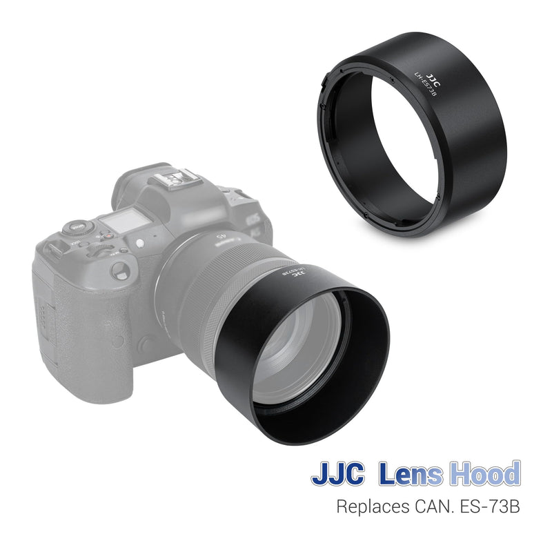 JJC ES-73B Lens Hood for Canon RF 45mm f/1.2 STM, Replaces Canon ES-73B, No Vignetting, Reversible, Compatible with 67mm Filter/Lens Cap Original Shape