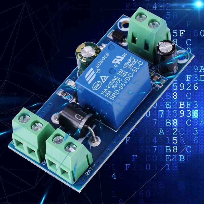 DC Backup Battery Switching Module, 5V~48V 10A Power Supply/Battery Automatic Switching Module Emergency Control