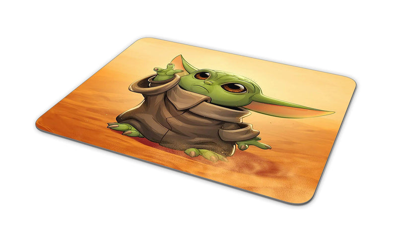 Baby Yoda Mouse Pad, Rectangular Non-Slip Rubber Mouse Pad, Used for Office Work and Home Gaming Mouse Pad Baby Yoda #2