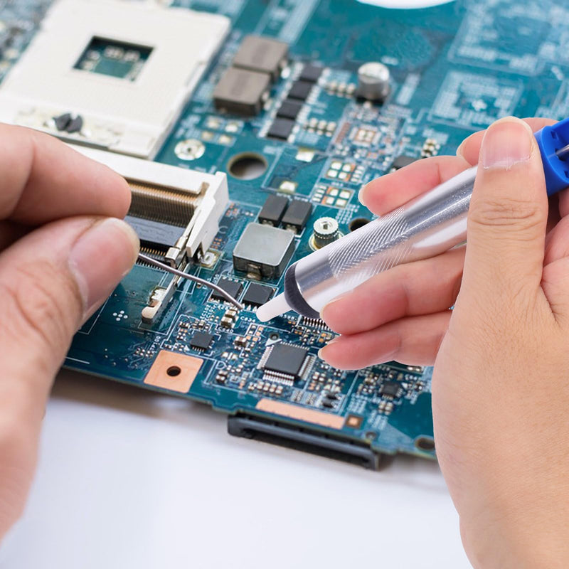 [AUSTRALIA] - Desoldering Suction Pump, Antistatic Desoldering Pump, Desoldering Wick, Soldering Suction Suction, Soldering Extraction Pump, Desoldering Soldering for Professional Welders, Desoldering Valve Pump, 