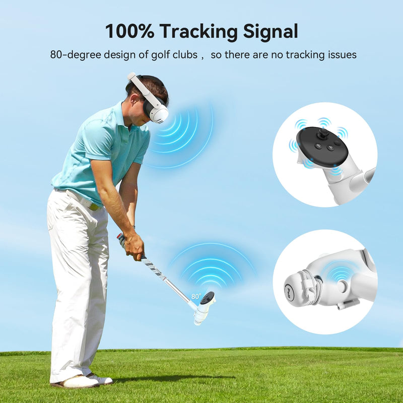 AMVR Golf Club Attachment & AMVR 16FT(5M) Charging Link Cable Accessories