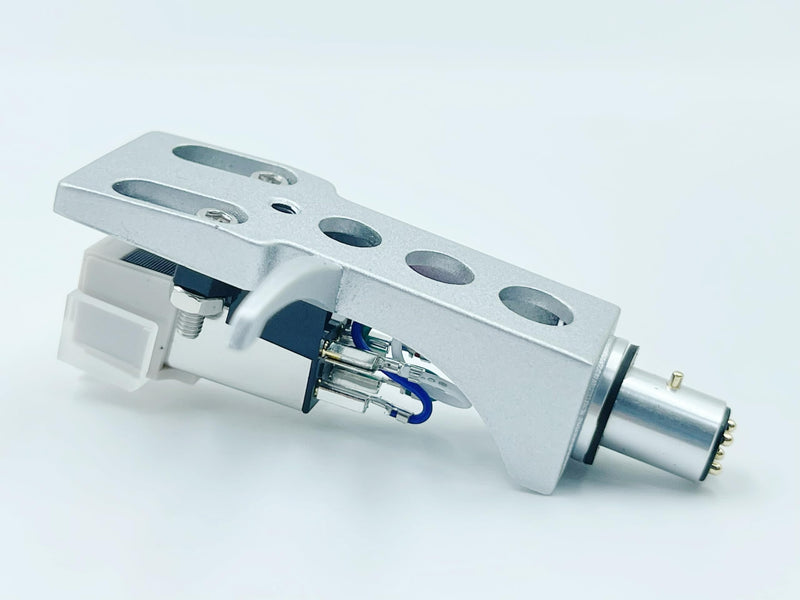 Silver Headshell with AT-3600L Cartridge and Stylus for SL D1,SL D1K,SL D2,SL D202,SL D205,SL D2K,SL D3, SL D303, SL D33, SL D3K, SL D5, HDCN-15 Turntable Cartridge.