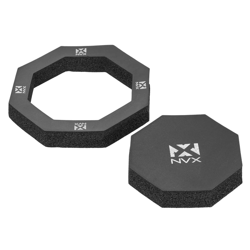 NVX FRING525 2 Piece Universal 5.25” Self Adhesive Foam Speaker Ring Kit with Foam Base Pad 5.25"