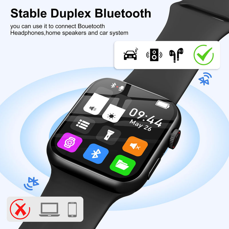 [AUSTRALIA] - MP3 Player with Bluetooth 5.3 - SWOFY M2 32GB Touchscreen Music Player with Detachable Strap,Built-in Speaker,1.91'' IPS Display,Portable Sport MP3 Players for Running,Gym,Kids & Adults - Black 
