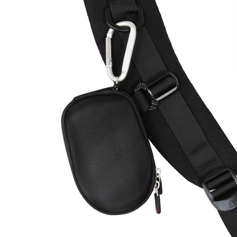 Hermitshell Travel Case for AmazonBasics Wireless Mouse Nano Receiver MGR0975 (Black) Black